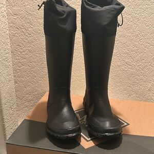 Muck Forager Tall Boots Black Waterproof Convertible Chore Mens 9 Womens 10 NWT